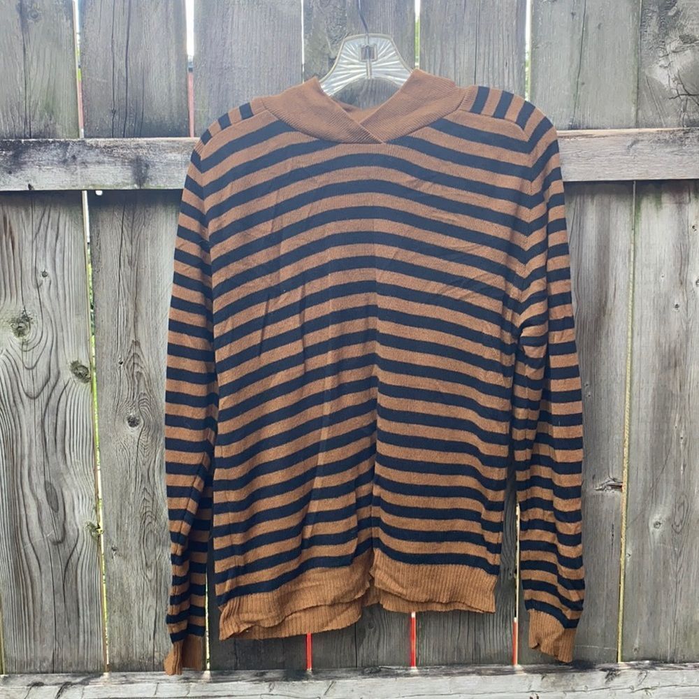 Karen Scott striped sweater sz. S